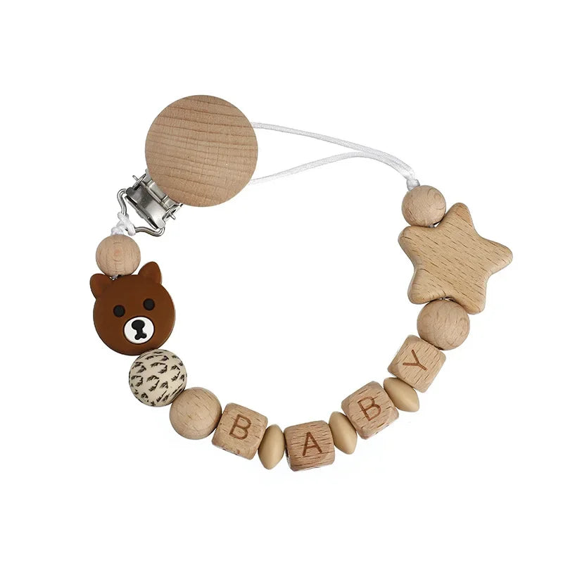 Custom Personalized Pacifier Clip