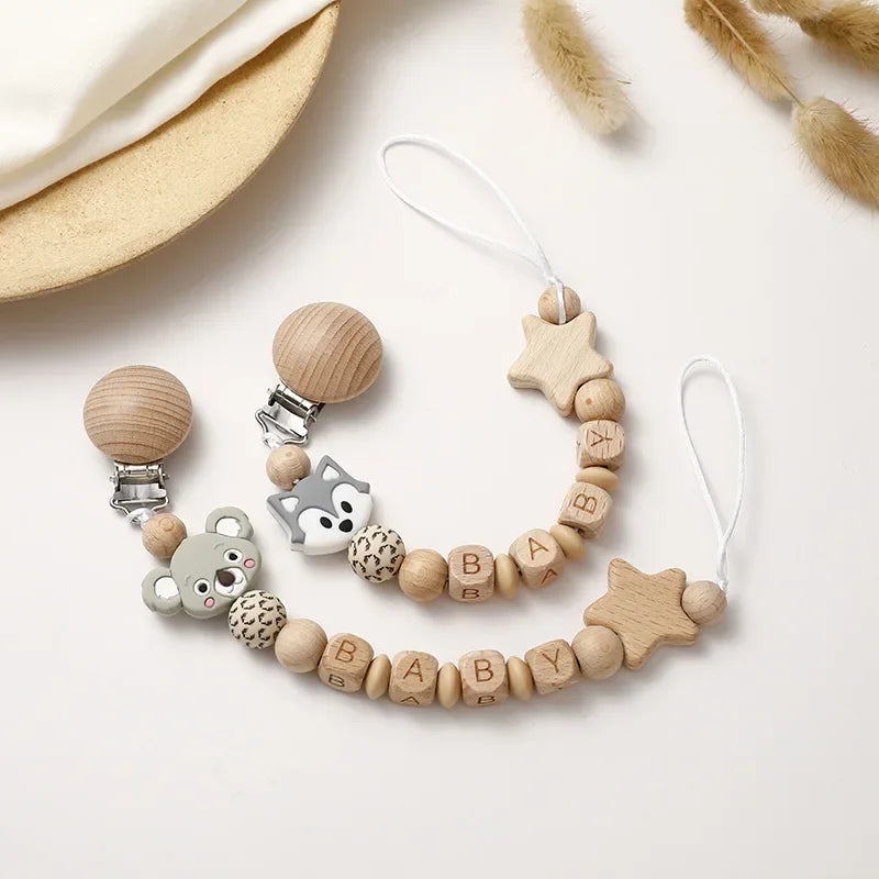 Custom Personalized Pacifier Clip
