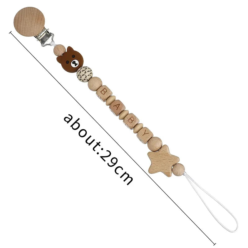 Custom Personalized Pacifier Clip