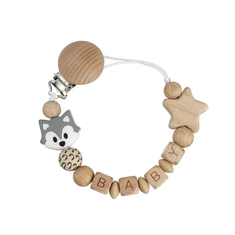 Custom Personalized Pacifier Clip