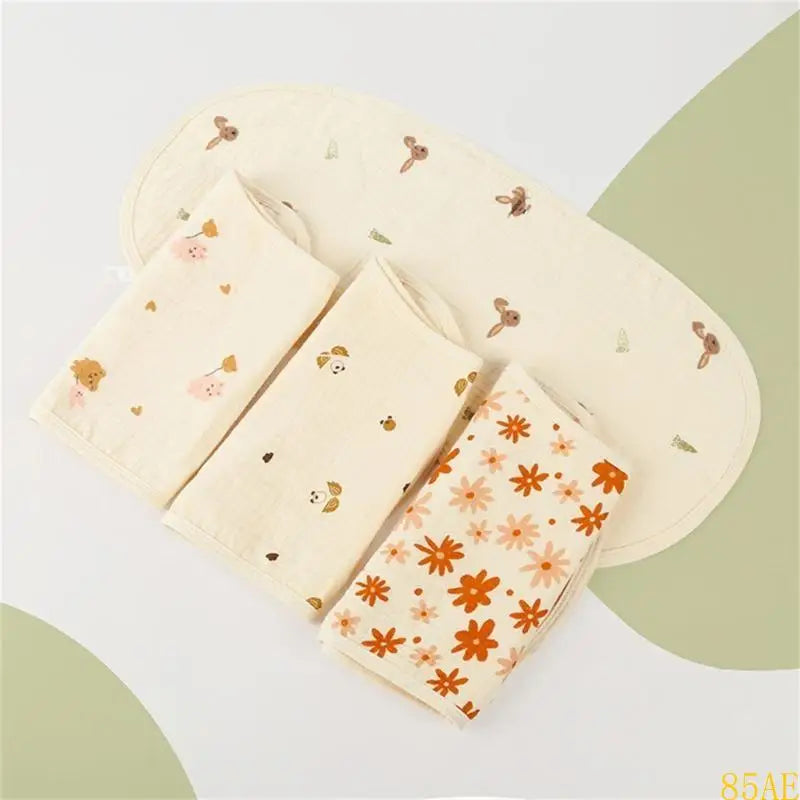 100% Cotton - Muslin Burping Cloths